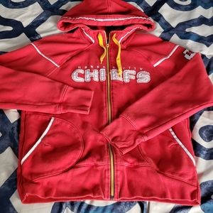 KC chiefs zip up